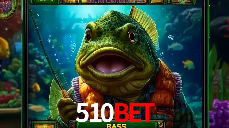Personagem de peixe pescador do popular jogo de slot com tema de pescaria, uma das emocionantes opções de caça-níqueis para jogar e ganhar no cassino 510BET.